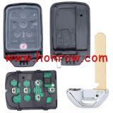 For Honda Accord 3+1 Button Smart Remote Car Key with 433Mhz 4A Chip FCC ID:  CWTWB1G0090