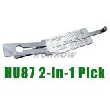 Original Lishi HU87 for Suzuki lock pick and decoder  together 2 in 1 genuine with best quality